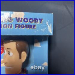 Toy Story Talking Woody Doll Press Shirt Button Thinkway #62948 New Free S&H