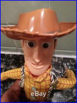 Toy Story Talking Woody Jessie Buzz Lightyear Pull String Disney Store Resort