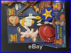 Toy Story Talking Woody & Jessie Dolls Working Pull String BRAND NEW COMBO PACK