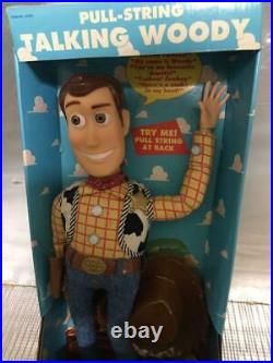 Toy Story Talking Woody Pull String ThinkWay Vintage 1995 Disney Rare FedEx L04