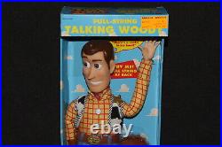 Toy Story Talking Woody Pull String Thinkway Toys 1995 #62943 MIB