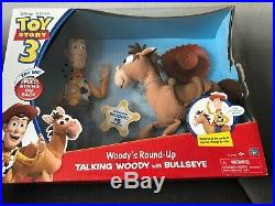 Toy Story Talking Woody With Bullseye Plush Dolls Brand New Disney Pixar