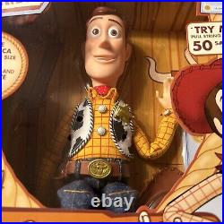 Toy Story Talking Woody the Sheriff Signature Collection (SEALED) Works Tested