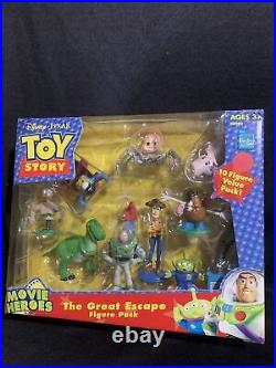 Toy Story The Great Escape Figure Pack Movie Heros Hasbro Woody Buzz