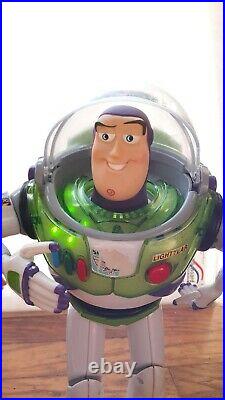 Toy Story Thinkway Lot Woody Jesse Pull String Buzz Lightyear Bullseye Signature