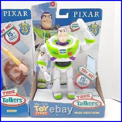 Toy Story True Talkers Woody and Buzz Lightyear 25th Anniversary Disney Pixar