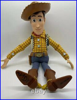 Toy Story WOODY & JESSIE Pull-String Talking Doll Cowboy Hat- ANDY On Boot