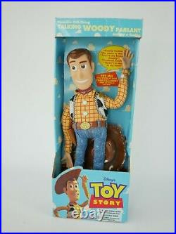 Toy Story Woody 15 Original Pull String 1995 Thinkway Boxed New VGCVery good