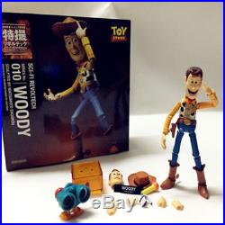 Toy Story Woody Action Figure Toy Doll Kaiyodo Revoltech 010 Collectible New 6
