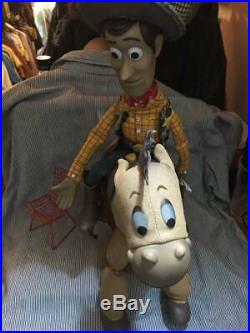 Toy Story Woody Bullseye Figure Doll Roundup Rare Young Epoch Japan F/S 12