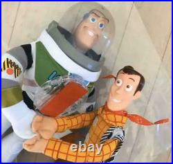 Toy Story Woody Buzz Car Hanging Doll! With helmet new japan