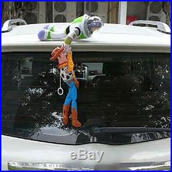 Toy Story Woody & Buzz Figure Doll Sticker Car Car Accessories Plush Toy 30cm