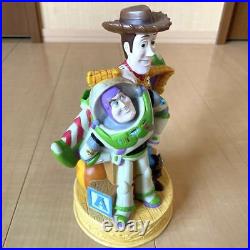 Toy Story Woody Buzz Lightyear Soft Vinyl Doll Piggy Bank Disney