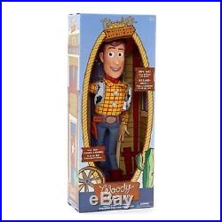 Toy Story Woody Deluxe Talking Action Figure Doll Official Disney Store 40cm