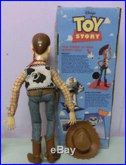 Toy Story Woody Early Talking Figure Doll Vintage Movie Toy Story Disney used