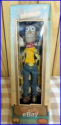 Toy Story Woody Figure Doll Roundup Rare Young Epoch Japan F/S 8