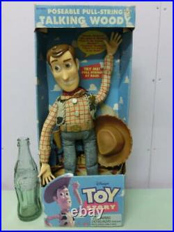 Toy Story Woody Initial Talking Figure Doll Vintage Movies Disney English