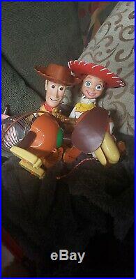Toy Story Woody, Jesse, Slinky dog dolls