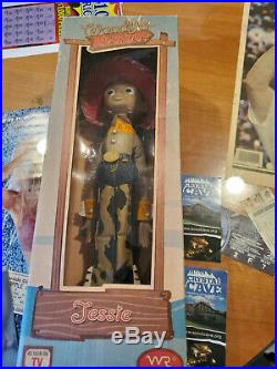 Toy Story Woody Jessie Bullsey Prospector Figure Doll Roundup Rare Young Epoch 2
