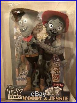Toy Story Woody & Jessie EDWIN Collaboration Plush Doll