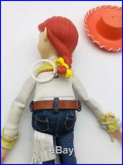 Toy Story Woody & Jessie Pull-String Talking Doll, Bullseye Plush Bundle