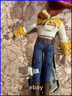 Toy Story Woody & Jessie Talking Pull String Dolls Thinkway Toys TESTED
