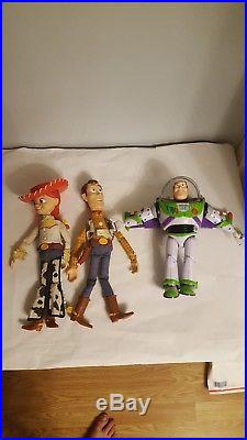 Toy Story Woody, Jessie, and Buzz Lightyear Talking Dolls