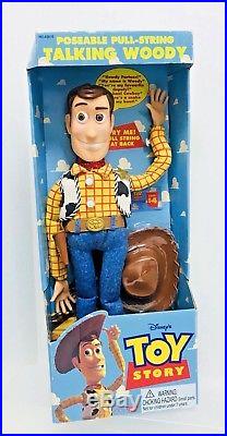 Toy Story Woody Poseable Pull-String Talking 1995 Thinkway 62810 New Sealed