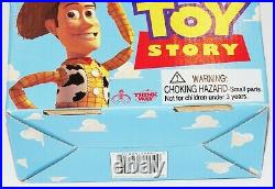 Toy Story Woody Poseable Pull-String Woody Non-Working Disney MIP Think Way
