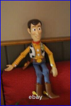 Toy Story Woody Pull String 15 Talking Doll Thinkway Toys Disney Pixar
