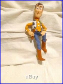 Toy Story Woody Pull String Doll 15 Talking Thinkway Toys Disney's