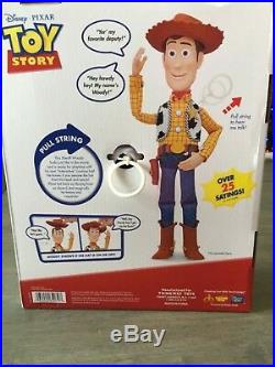 Toy Story Woody Pull String Doll withInteractive Hat