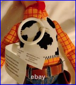 Toy Story Woody Pull String Talking 15 Doll Disney Pixar Thinkway Works No hat