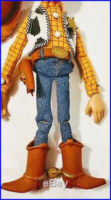 Toy Story Woody Pull-String Talking 15 Doll Thinkway Disney Pixar Works Great