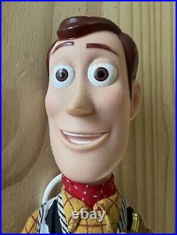 Toy Story Woody Pull-string Talking 15 Doll Thinkway NO Hat (see Description)