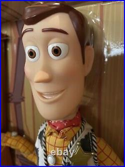 Toy Story Woody Roundup Talking Pull String Doll in BOX Original RARE