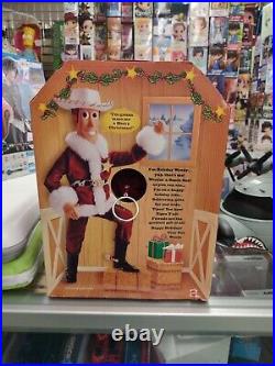 Toy Story Woody Santa Clause Holiday Hero Series Pull String Doll Mattel