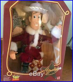 Toy Story Woody Santa Costume Holiday Christmas Mattel Rare Figure Doll F/S