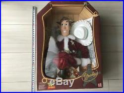 Toy Story Woody Santa Costume Holiday Christmas Mattel Rare Figure Doll Used