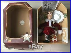 Toy Story Woody Santa Costume Holiday Christmas Mattel Rare Figure Doll Used