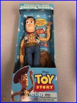 Toy Story Woody Talking Pull String Doll (1996) Unopened-Factory Sealed