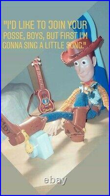 Toy Story Woody doll Pull string Voice Box (MOVIE PROP) Custom Pull String Box