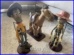 Toy Story Woody's Roundup 3 Figure Set Limited Woody Jessie Bullseye