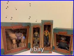 Toy Story Woody's Roundup 4 Figure Set Limited Woody Jessie Prospector Bullseye