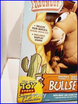 Toy Story Woody's Roundup Bullseye Signature Series Yellow Label Still Works New