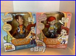 Toy Story Woody's Roundup Interactive Woody and Jessie with Pull String