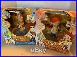 Toy Story Woody's Roundup Interactive Woody and Jessie with Pull String