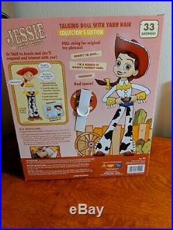 Toy Story Woody's Roundup JESSIE THE YODELING COWGIRL 14 TALKING DOLL NEW