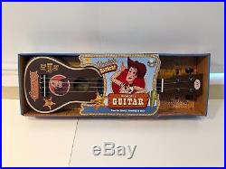 Toy Story Woody's Roundup TV Show Guitar, Still in the box, RARE Hey Howdy Hey
