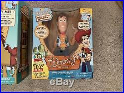 Toy Story Woody's Roundup Talking Sheriff Woody And Bullseye